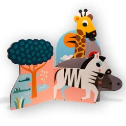 La Savane Imagier bébé - Marcel et Joachim