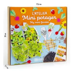 L'atelier mini potager - Radis et Capucine