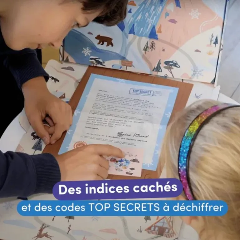 Le calendrier de l'Avent'Ure En Cavale - Haute montagne