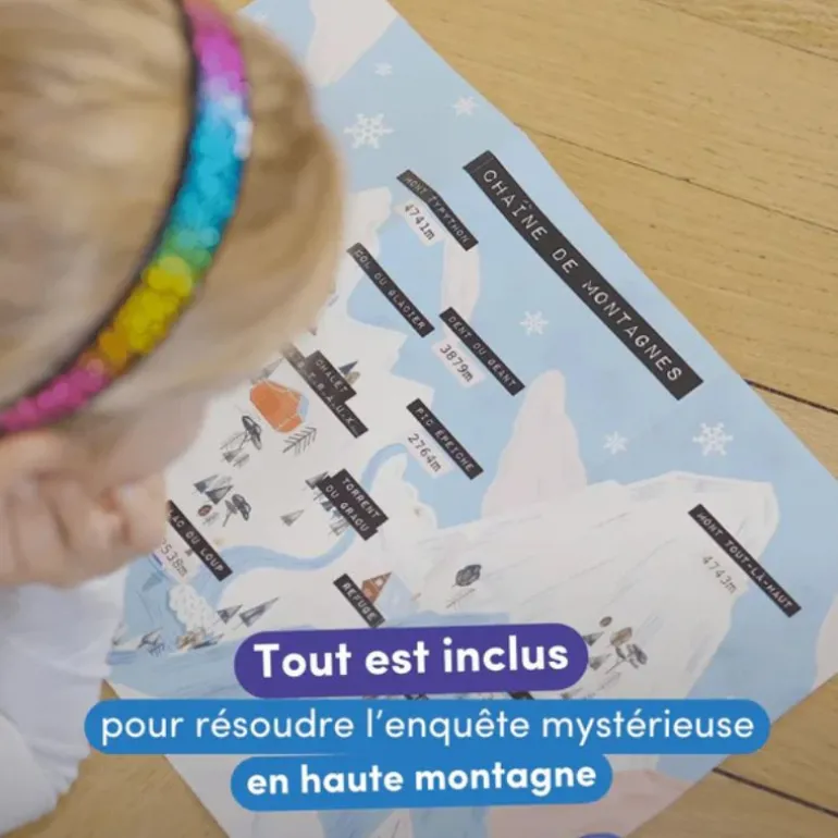 Le calendrier de l'Avent'Ure En Cavale - Haute montagne