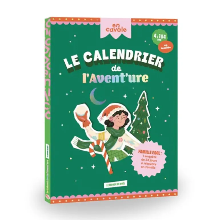 Le calendrier de l'Avent'Ure En Cavale - Le monde de Noël