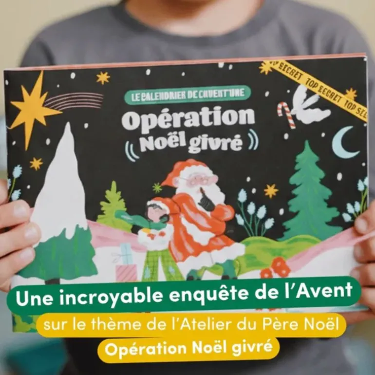 Le calendrier de l'Avent'Ure En Cavale - Le monde de Noël