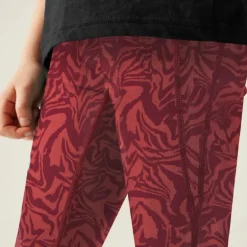 Legging chaud Barlia Winter - Regatta - Mineral Red Zebra