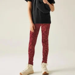 Legging chaud Barlia Winter - Regatta - Mineral Red Zebra
