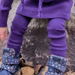 Legging en laine évolutif de Manymonths - Seabreeze Teal