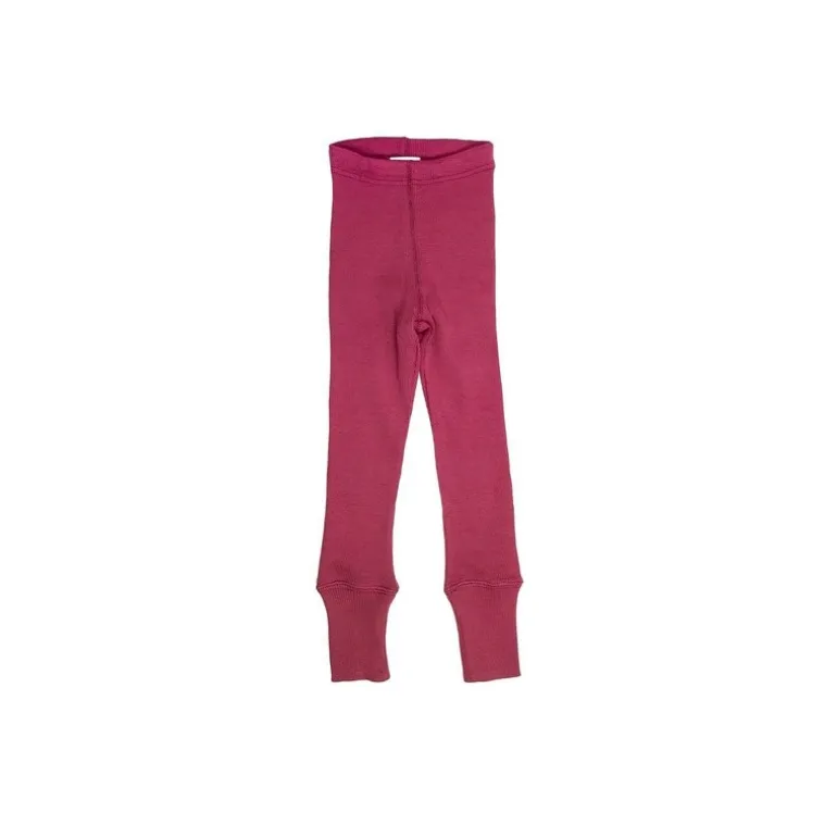Legging en laine évolutif de Manymonths - Froasted berry