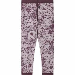 Leggings en laine merinos Villakas - Deep Purple