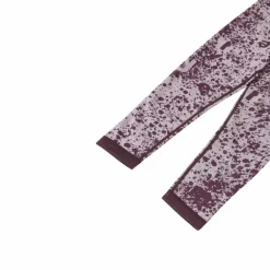 Leggings en laine merinos Villakas - Deep Purple