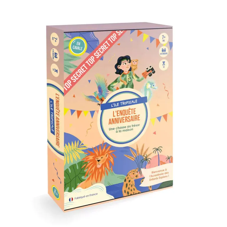L'enquête anniversaire En Cavale - L'Ile Tropicale