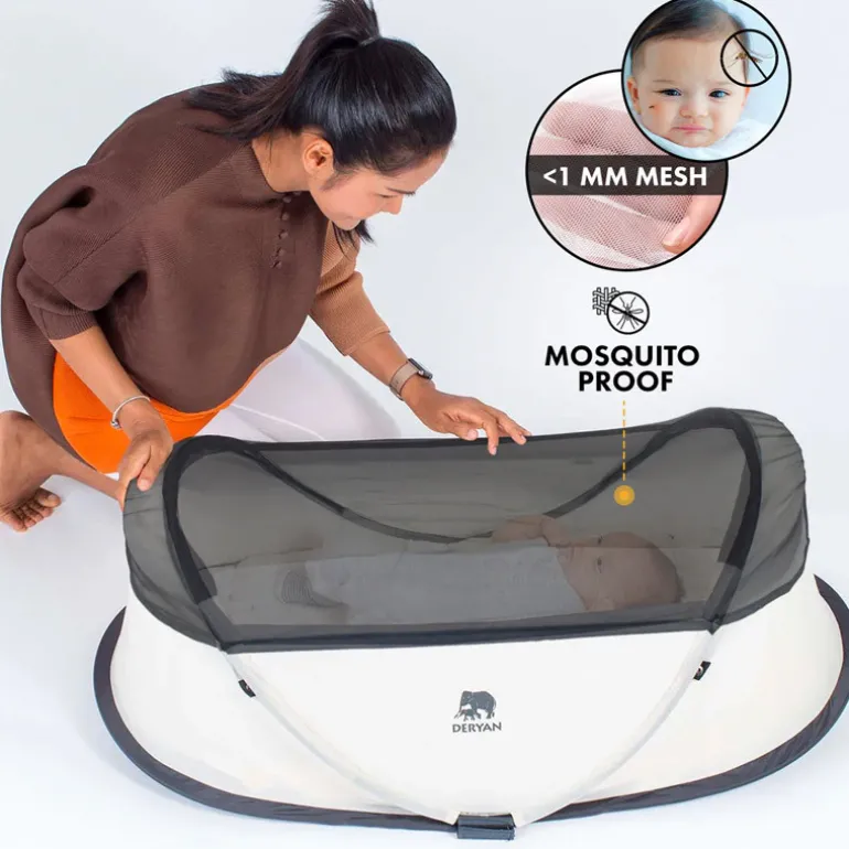 Lit de voyage bébé Deryan - Infant baby - Crème