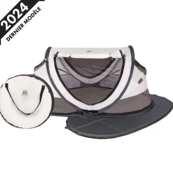 Lit de voyage Peuter Luxe Deryan - Jusqu'à 4,5 ans - Crème