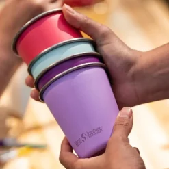 Lot de 4 gobelets en inox - Klean Kanteen - Butterflies
