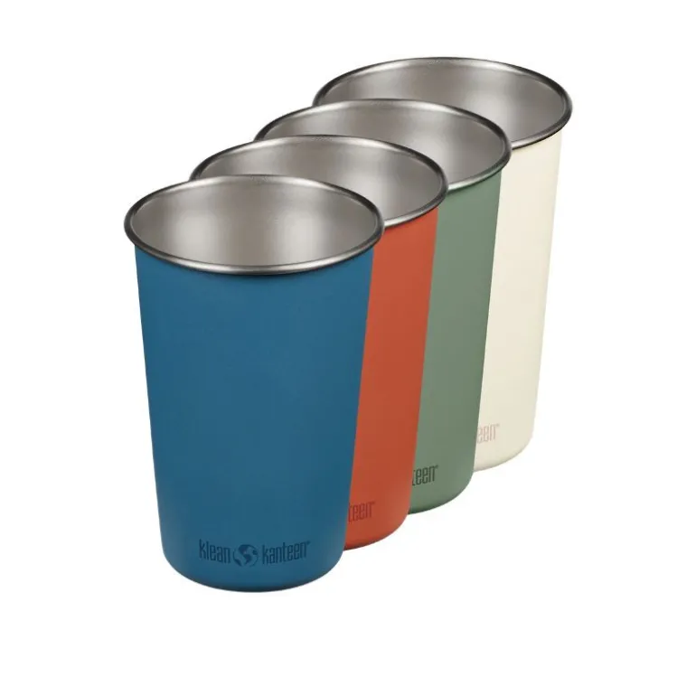 Lot de 4 gobelets en inox 473 ml - Klean Kanteen - Partake