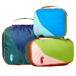 Lot de 3 organiseurs de bagage Cubo - Del Día - Cotopaxi - Couleurs uniques