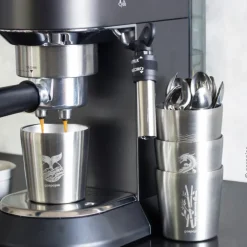 Lot de 2 tasses inox Arty - Gaspajoe - Ginkgo / Cerisier