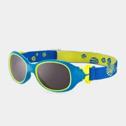Lunettes de soleil bébé sans branche Katchou de Cébé - Blue Lime