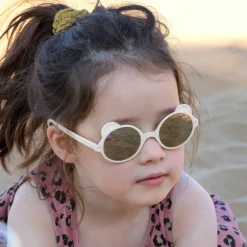 Lunettes KietLa - Ourson - 0 à 4 ans - Crème