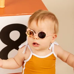 Lunettes KietLa - Ourson - 0 à 4 ans - Pêche
