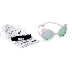 Lunettes KietLa - Ourson - 0 à 4 ans - Rose pale