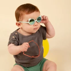 Lunettes KietLa - Ourson - 0 à 4 ans - Vert Amande
