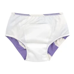 Maillot de bain couche LASSIG - Rayures violet/sel marin