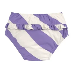 Maillot de bain couche LASSIG - Rayures violet/sel marin
