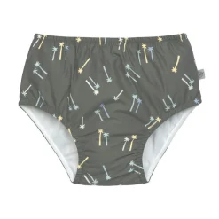 Maillot de bain couche LASSIG - Palmiers olive foncé