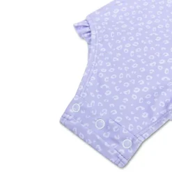 Maillot de bain enfant - Anti UV manches longues - Swim Essentials - Lila - Leopard