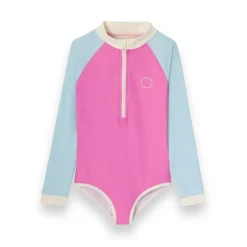 Maillot de bain fille anti-UV - KietLa - Rose Bleu