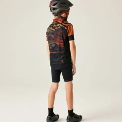 Maillot de vélo enfant Dynamite Jersey - Dare2b - Black Graffiti
