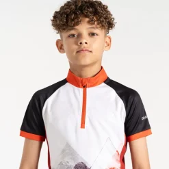 Maillot de vélo enfant Speed Up - Dare2B - Blk/Cinnamon Mntn