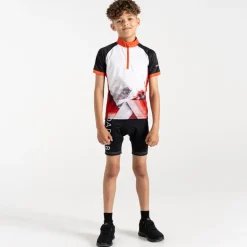 Maillot de vélo enfant Speed Up - Dare2B - Blk/Cinnamon Mntn