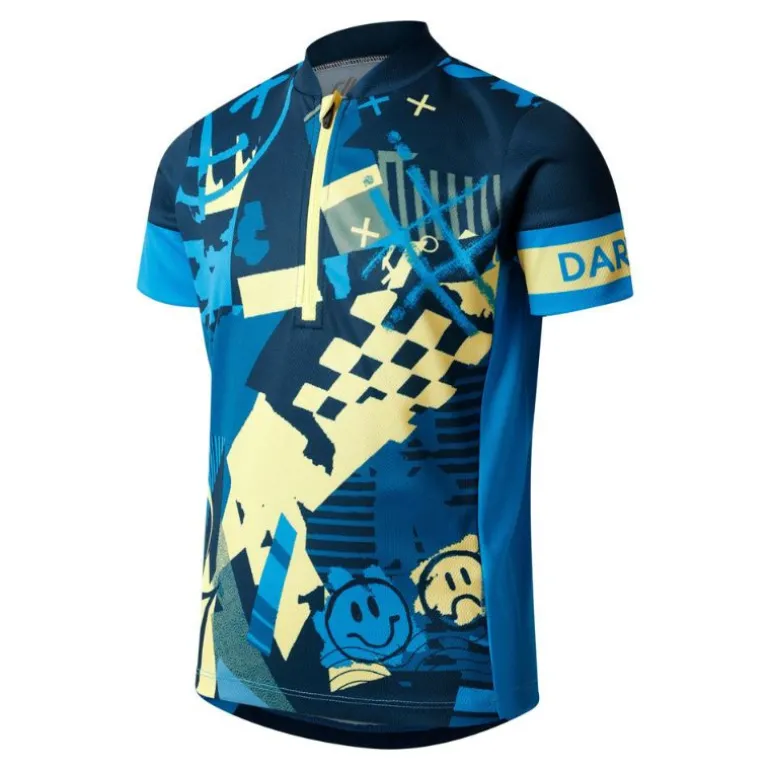 Maillot de vélo enfant Speed Up - Dare2B - Midnight/Graff