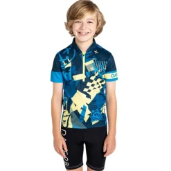 Maillot de vélo enfant Speed Up - Dare2B - Midnight/Graff