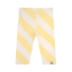 Maillot short et couche intégrée - Lassig - jaune pâle/sel marin
