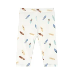 Maillot short et couche intégrée - Lassig - Planches de surf / Sel de mer écru