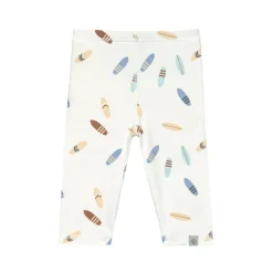 Maillot short et couche intégrée - Lassig - Planches de surf / Sel de mer écru