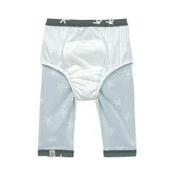 Maillot short et couche intégrée - Lassig - Etoile de mer / olive foncé