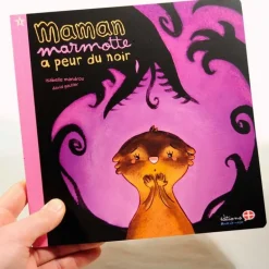 Maman marmotte a peur du noir - Petits Flocons - Dès 2 ans