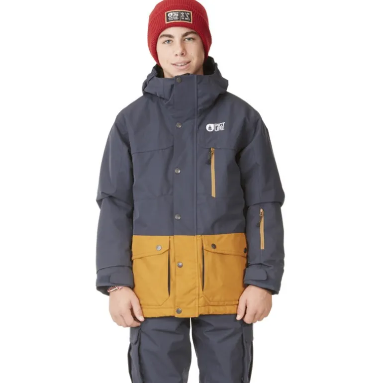 Marcus JKT - Picture Organic Clothing - Dark Blue Safran - 2021