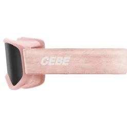 Masque de ski bébé Cébé - Jerry 3 - 12 mois à 2,5 ans - Coral Leo / Dark Grey