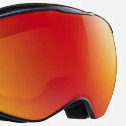 Masque de ski junior Julbo Echo - 8/12 ans - Cat 3 - Noir/Rouge