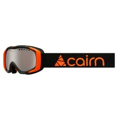 Masque ski enfant - Cairn Fresh SPX3 - Mat Black Neon Orange - 10-14 ans