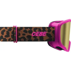 Masque ski enfant - Cébé Hoopoe 2 - 5 ans/8 ans - Pink / Amber Gold