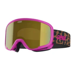 Masque ski enfant - Cébé Hoopoe 2 - 5 ans/8 ans - Pink / Amber Gold