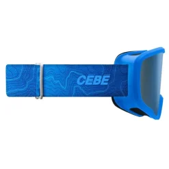 Masque ski enfant - Cébé Hoopoe 2 - 5 ans/8 ans - Blue / Blue Mirror