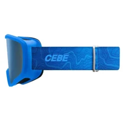 Masque ski enfant - Cébé Hoopoe 2 - 5 ans/8 ans - Blue / Blue Mirror