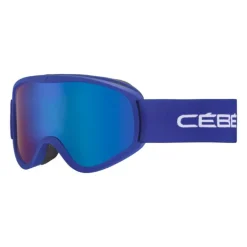 Masque ski enfant - Cébé Hoopoe - 5 ans/8 ans - Bleu - Cat.3