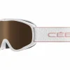 Masque ski enfant - Cébé Hoopoe - 5 ans/8 ans - White Matte - Cat.3