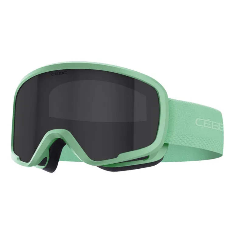 Masque ski enfant - Cébé Hoopoe 2 - 5 ans/8 ans - Jade / Ultra Black - Cat.3